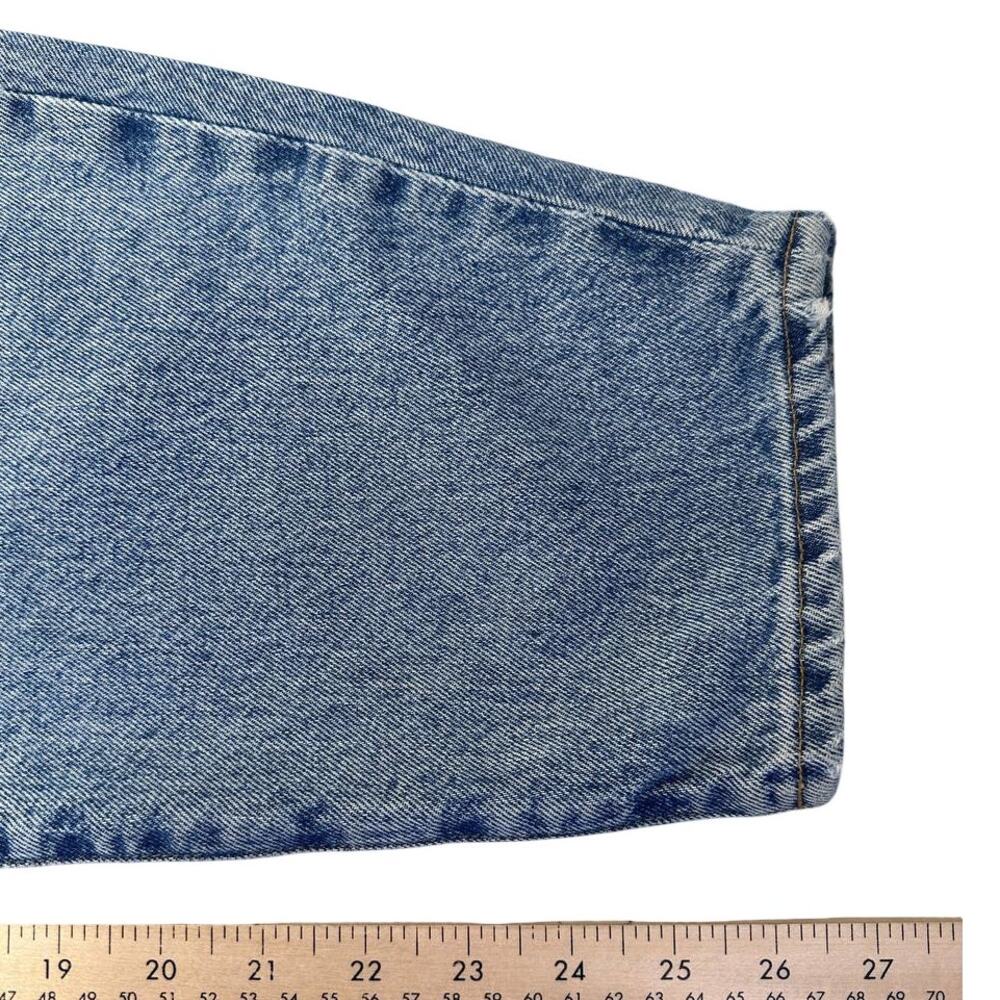 AGOLDE Balloon Jeans 26 Blue Denim Organic Cotton High Rise Ankle 27" - Picture 9 of 15